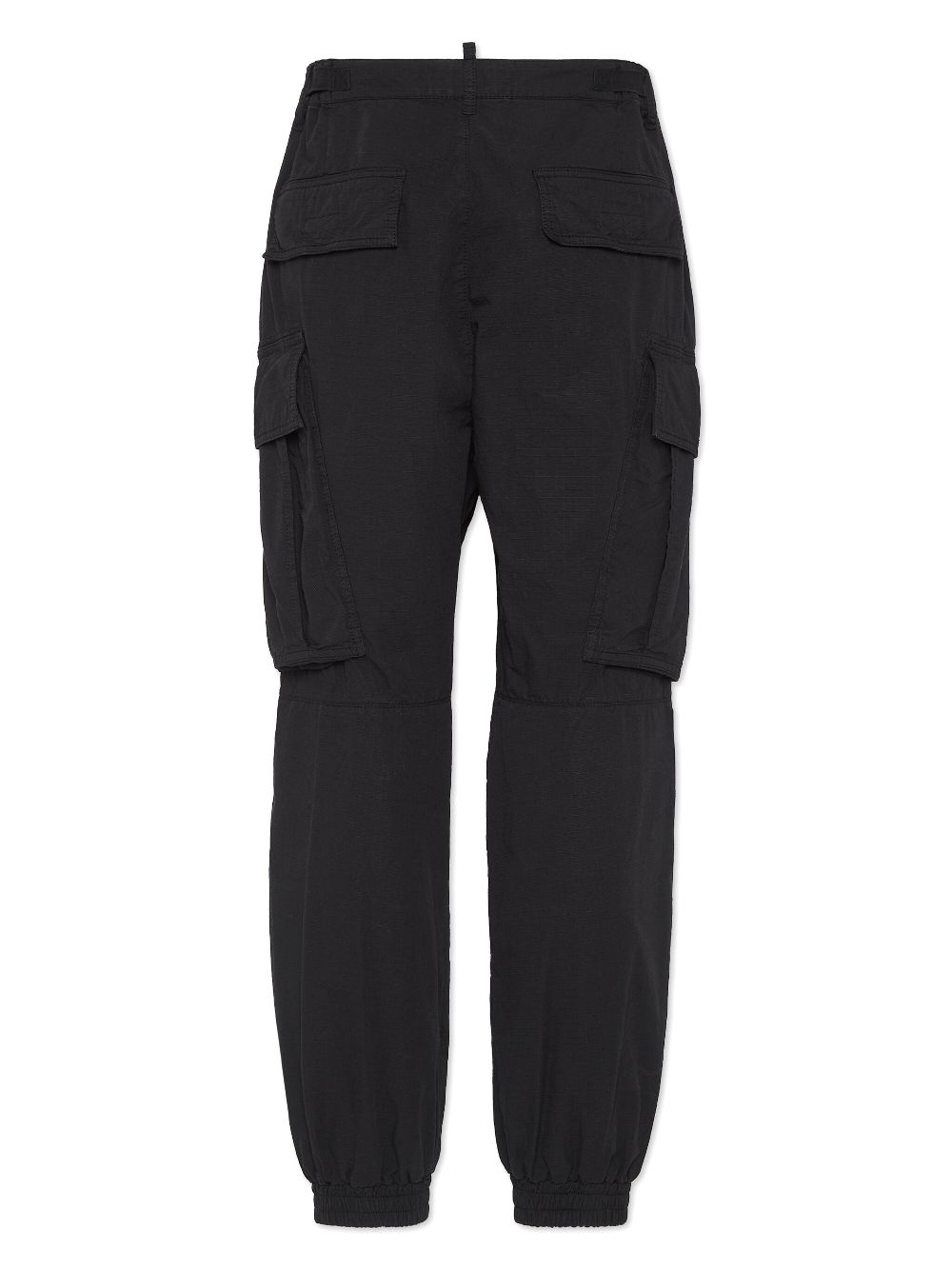 cotton straight-leg trousers - 2