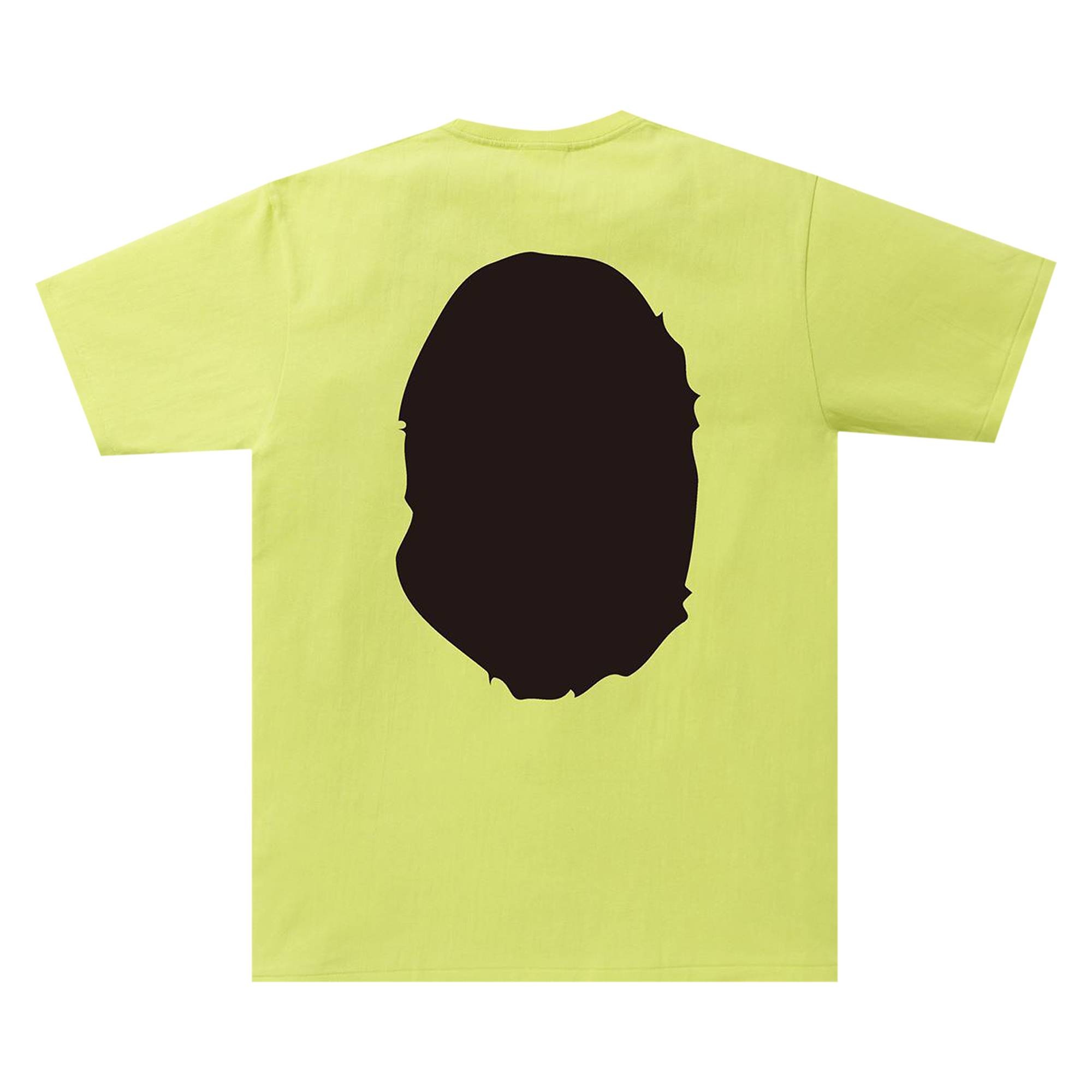 BAPE Bicolor Big Ape Head Tee 'Green' - 2