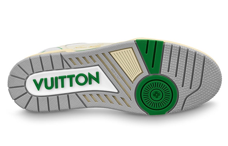 LOUIS VUITTON LV Trainers 'Green Mesh' 1A98UX - 4