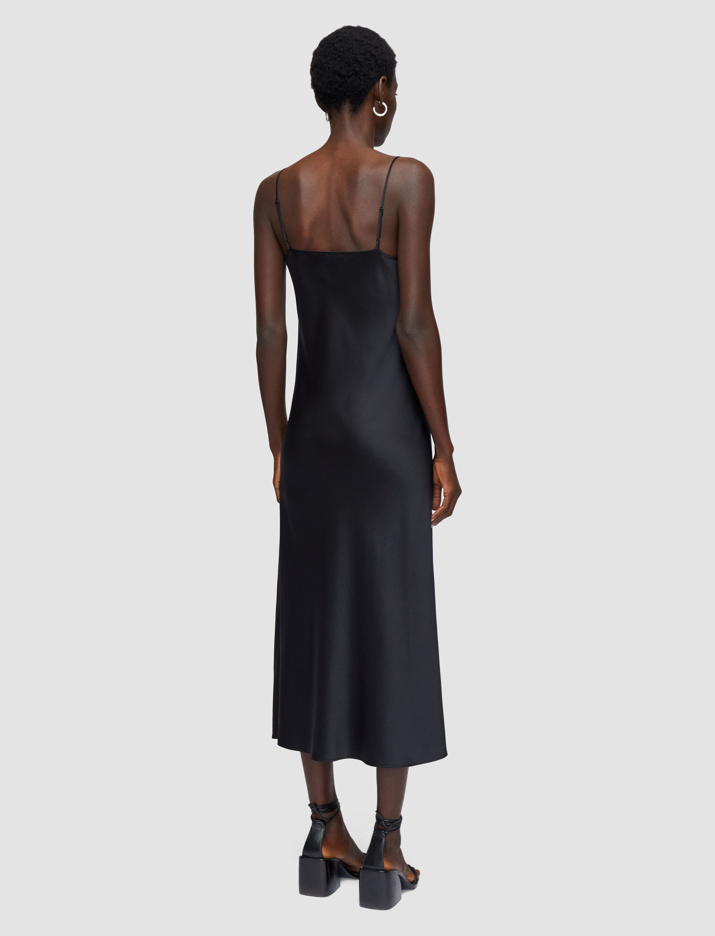 Silk Satin Clea Dress - 3