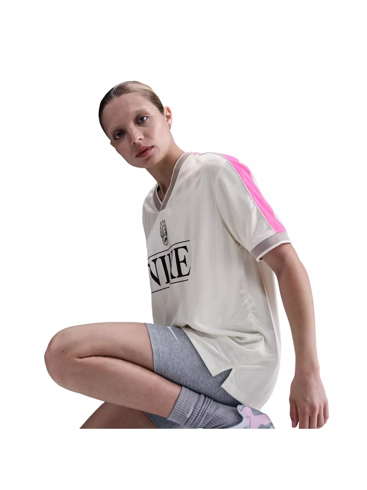 Women's Sportswear V-Neck Jersey Top - 5