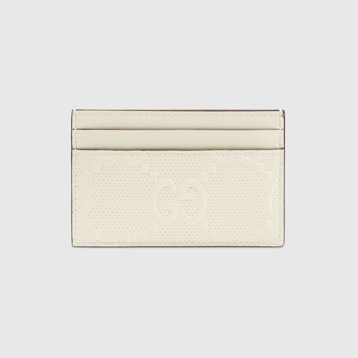 GG embossed card case - 3