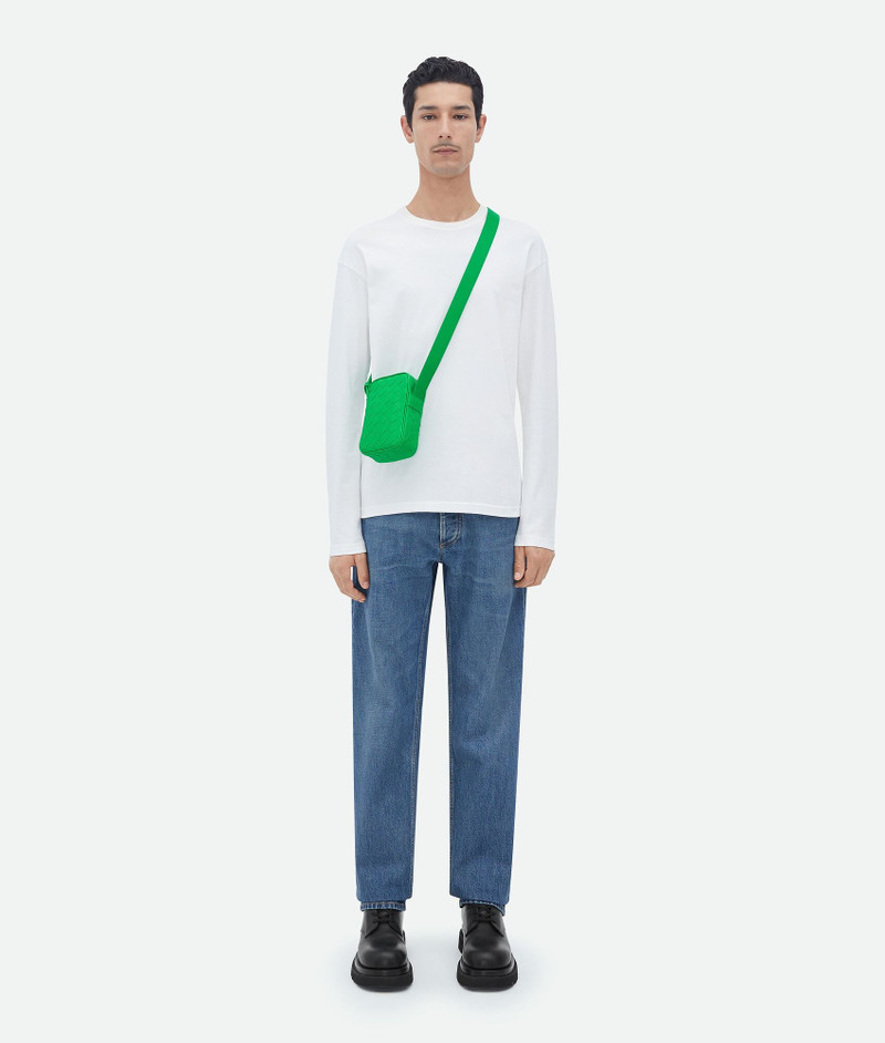 Bottega Veneta intrecciato zipped phone pouch outlook