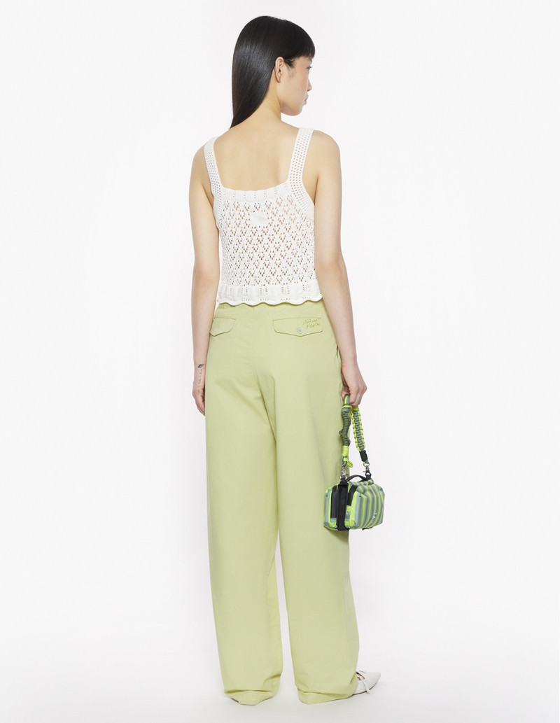 LACE KNIT CROP TOP 5
