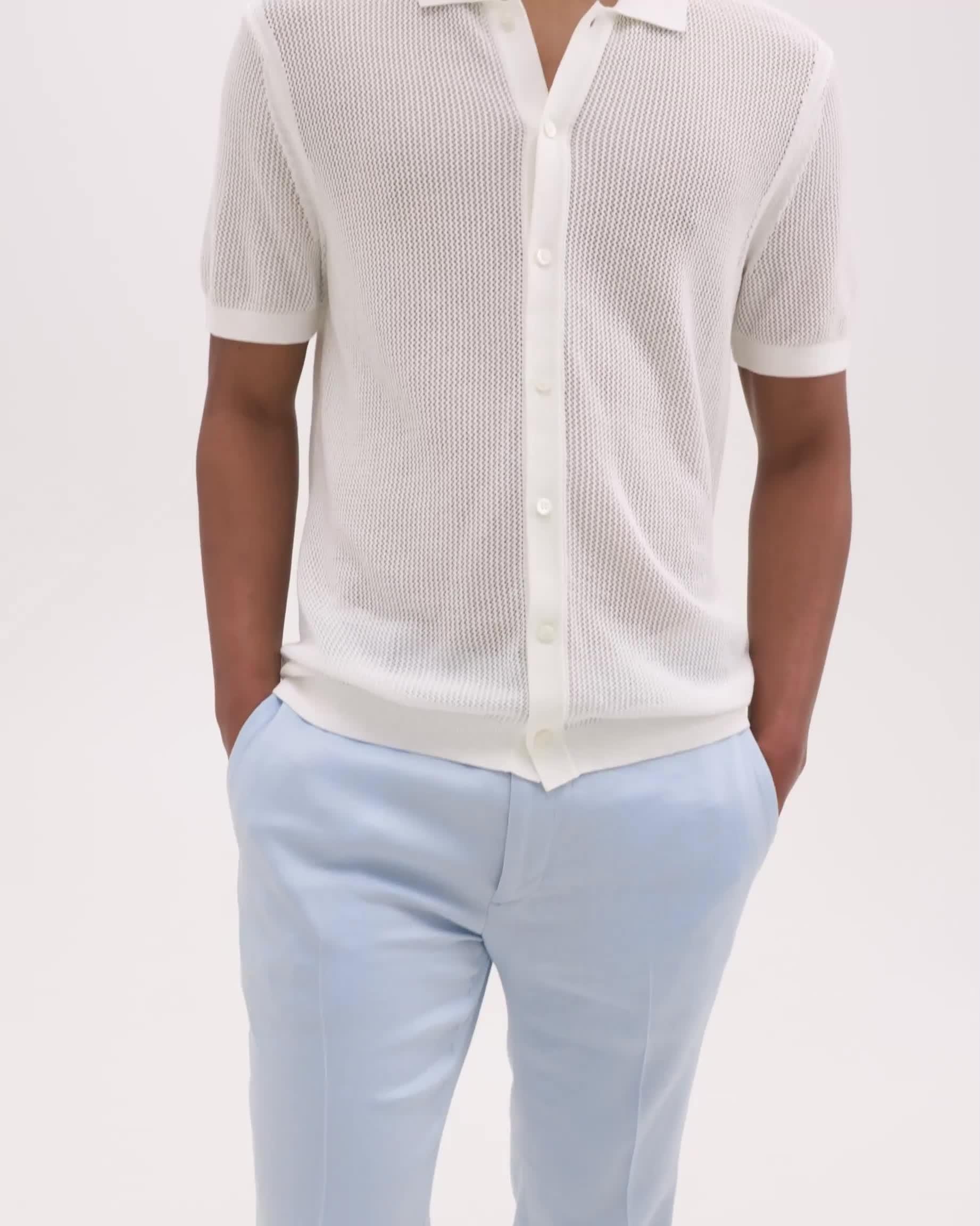 Cairn Short-Sleeve Shirt in Cotton - 7