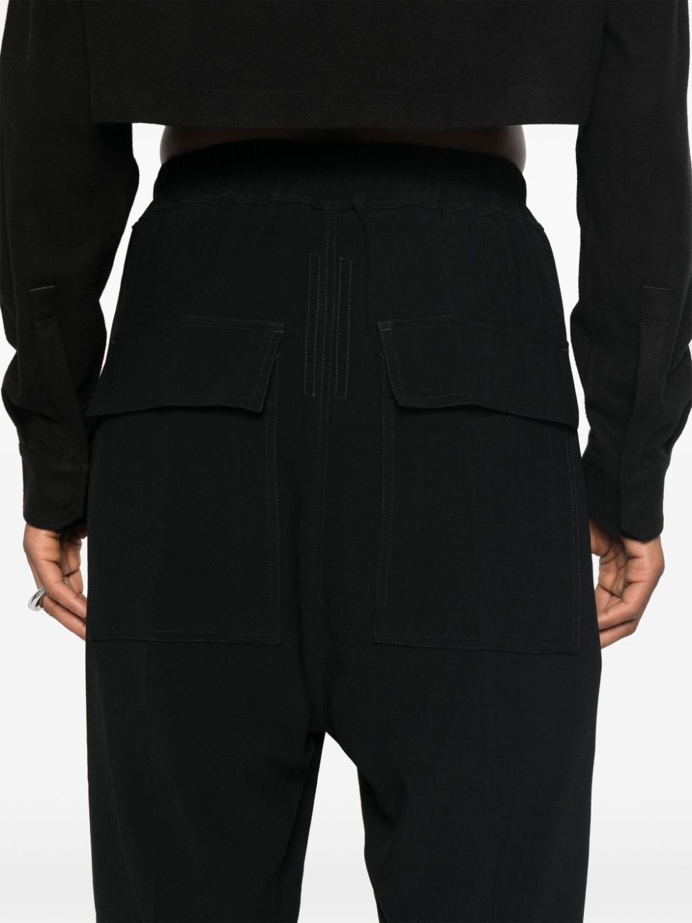 RICK OWENS Women Drawstring Astaires Pants - 4