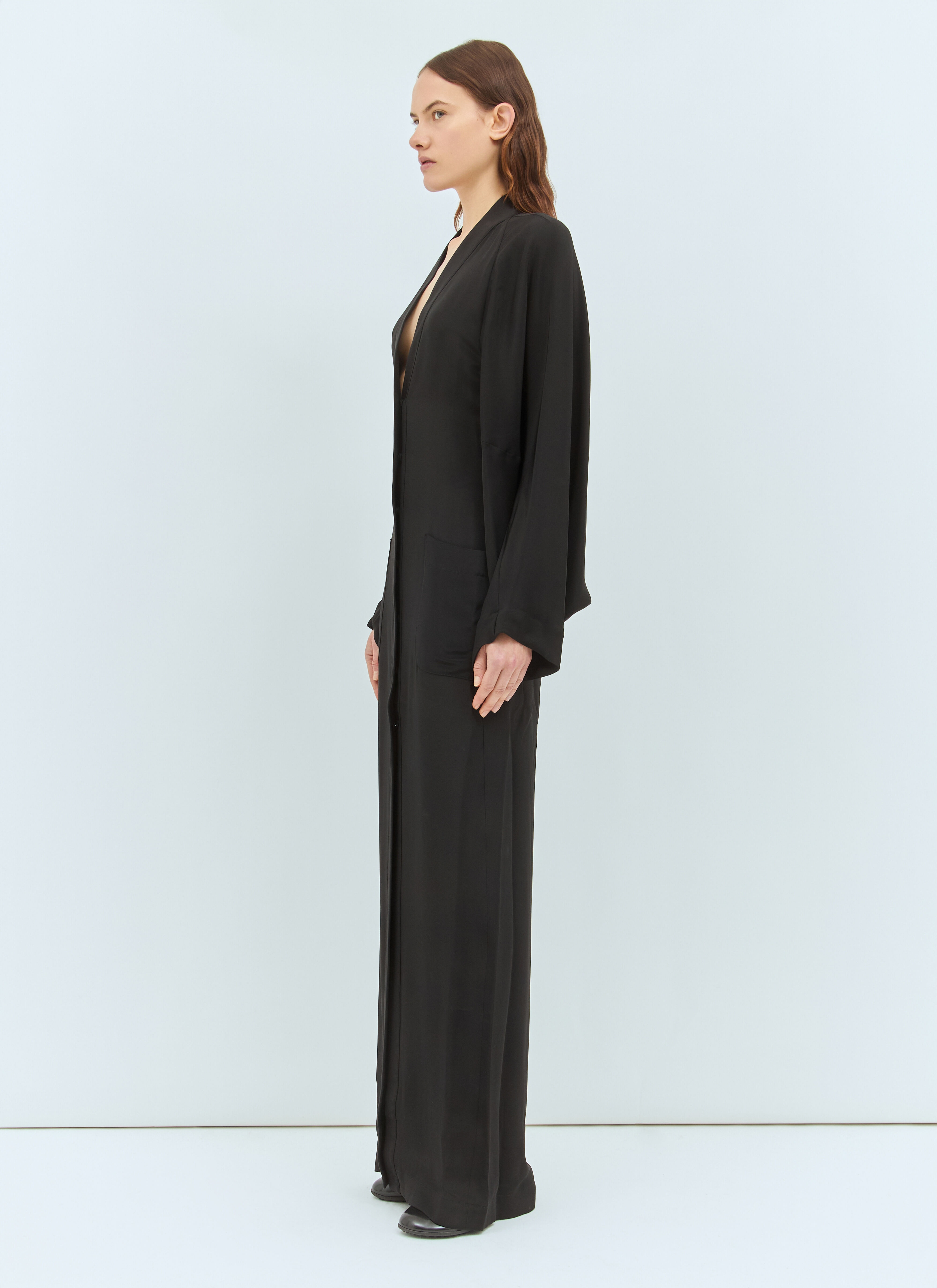 Long Silk Dress - 4