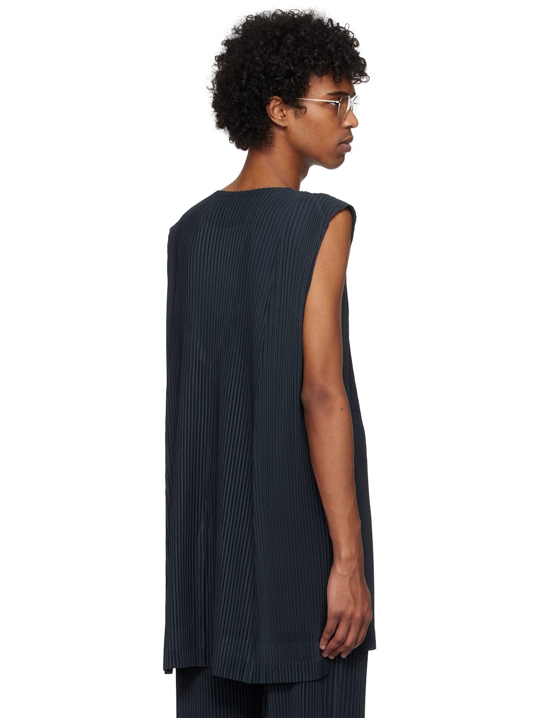 Navy Monthly Color January Tank Top - 3
