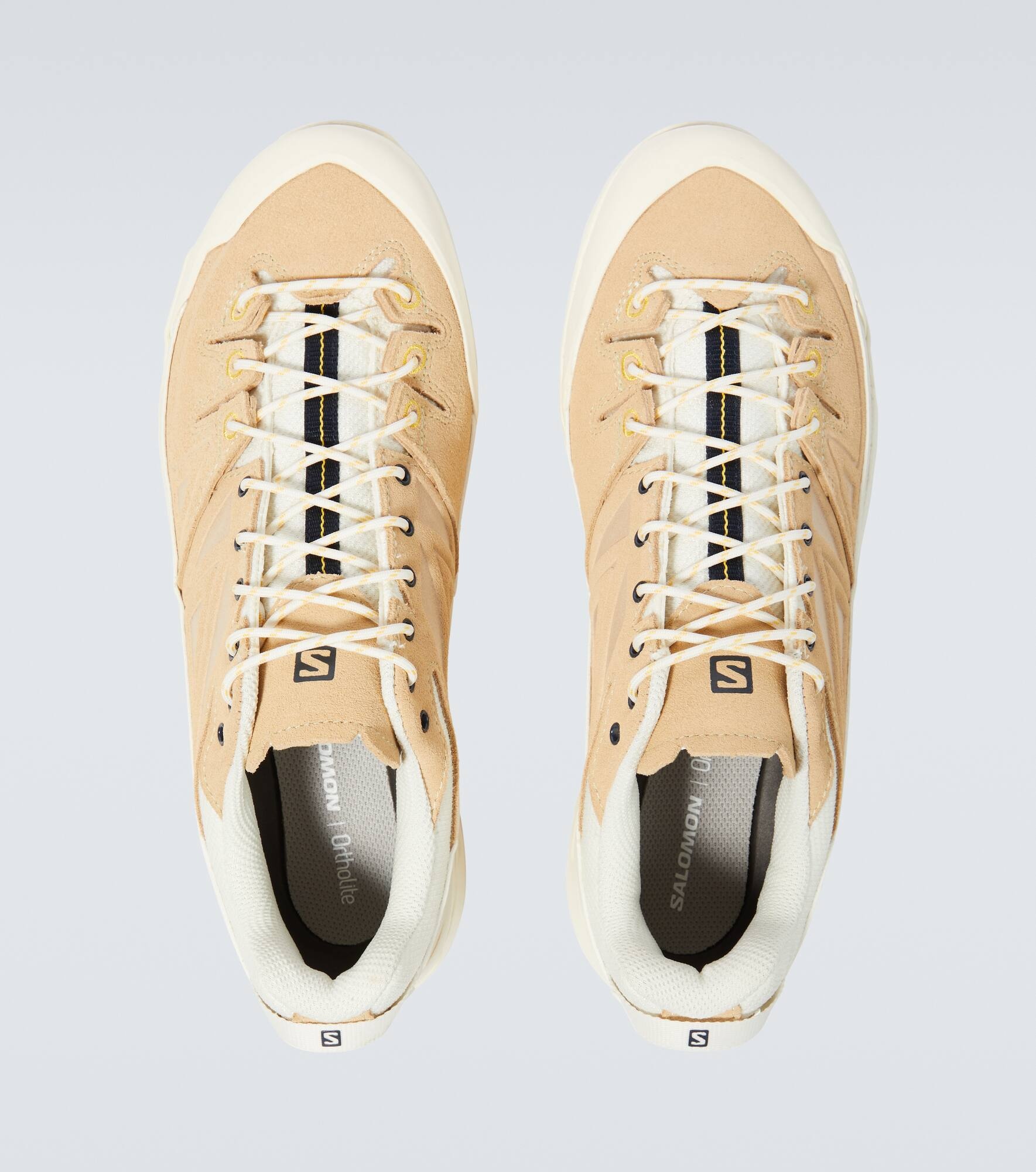X-Alp suede-trimmed sneakers - 4