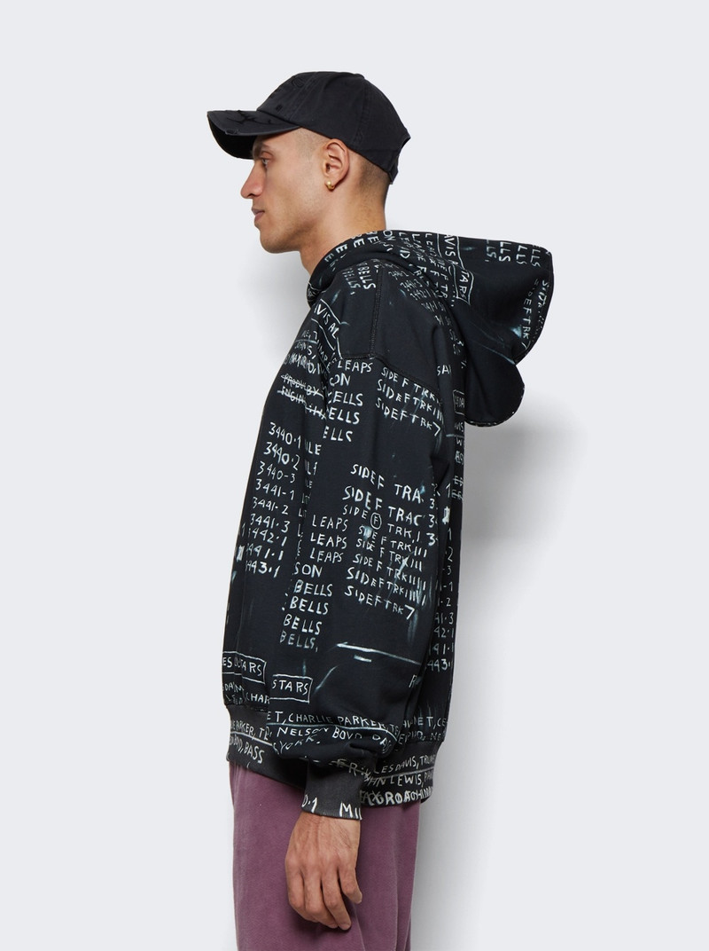 Basquiat Edition "Discography II" Hoodie Black 4