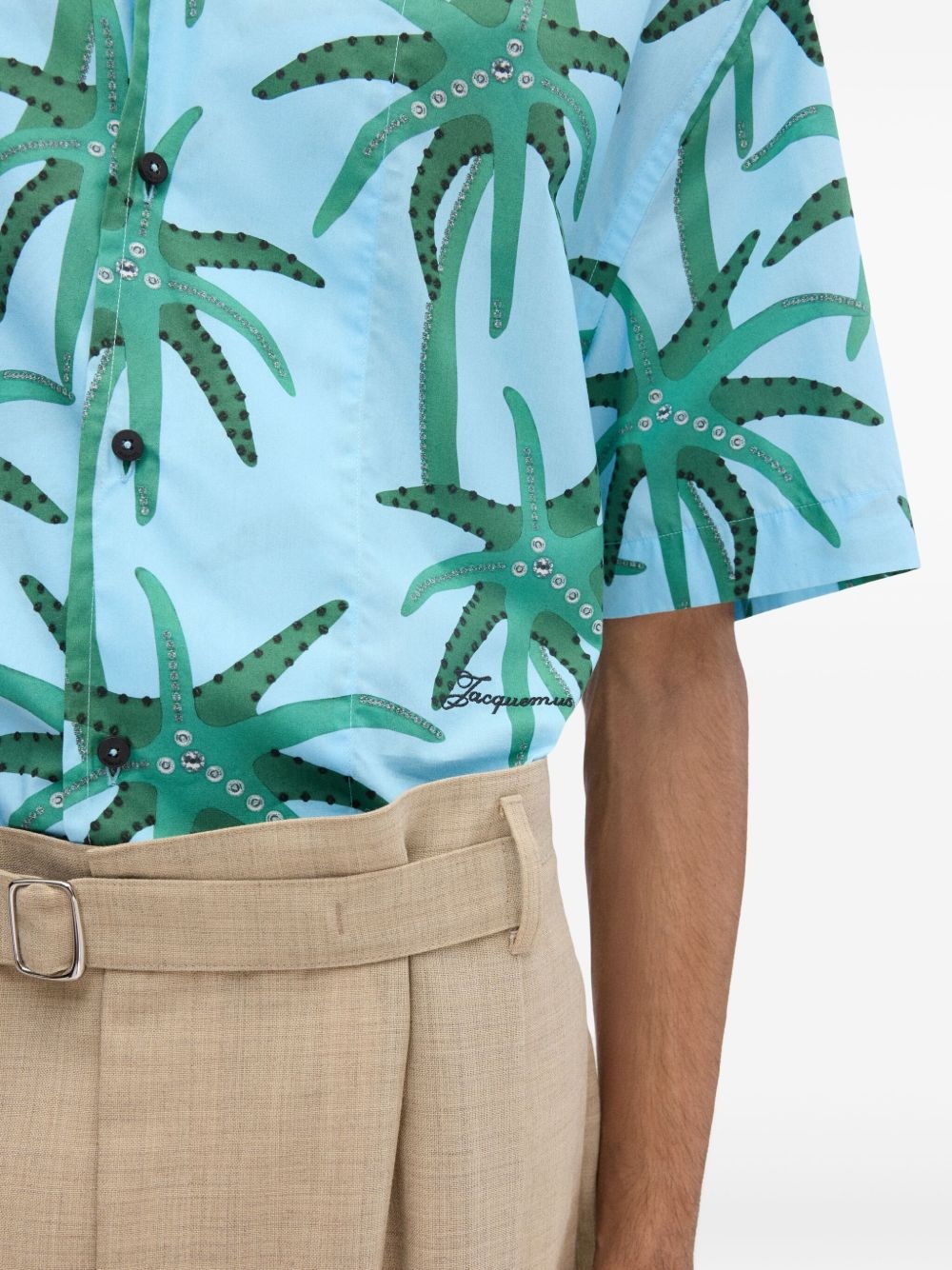 floral-print shirt - 6