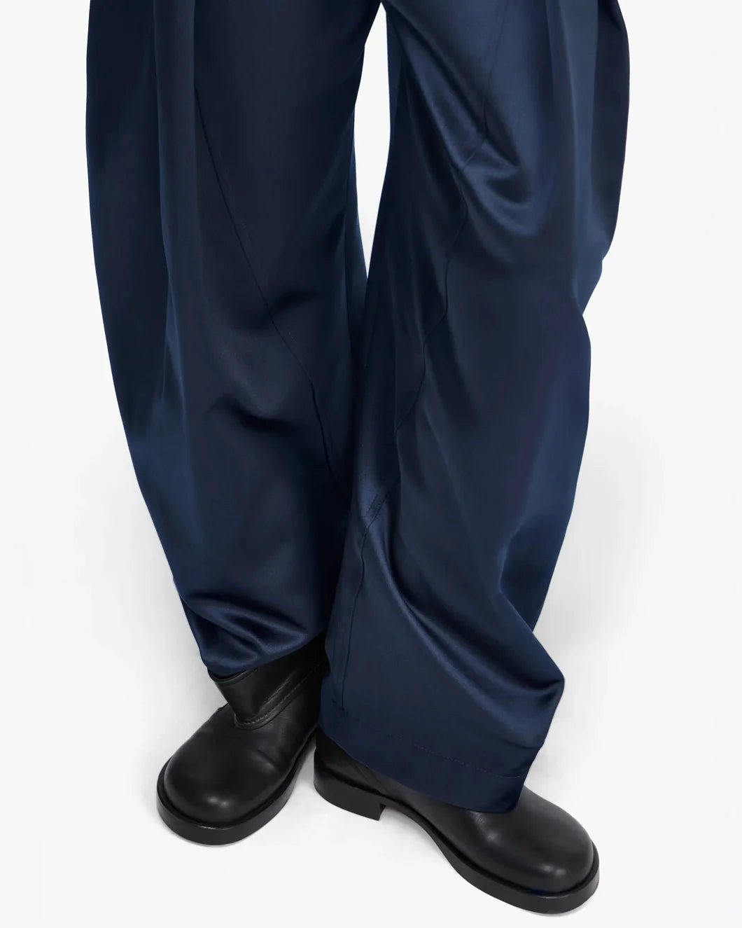 PLEATED D RING TROUSERS - 5