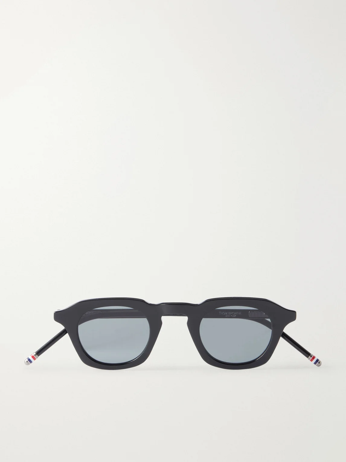 Round-Frame Acetate Sunglasses - 1