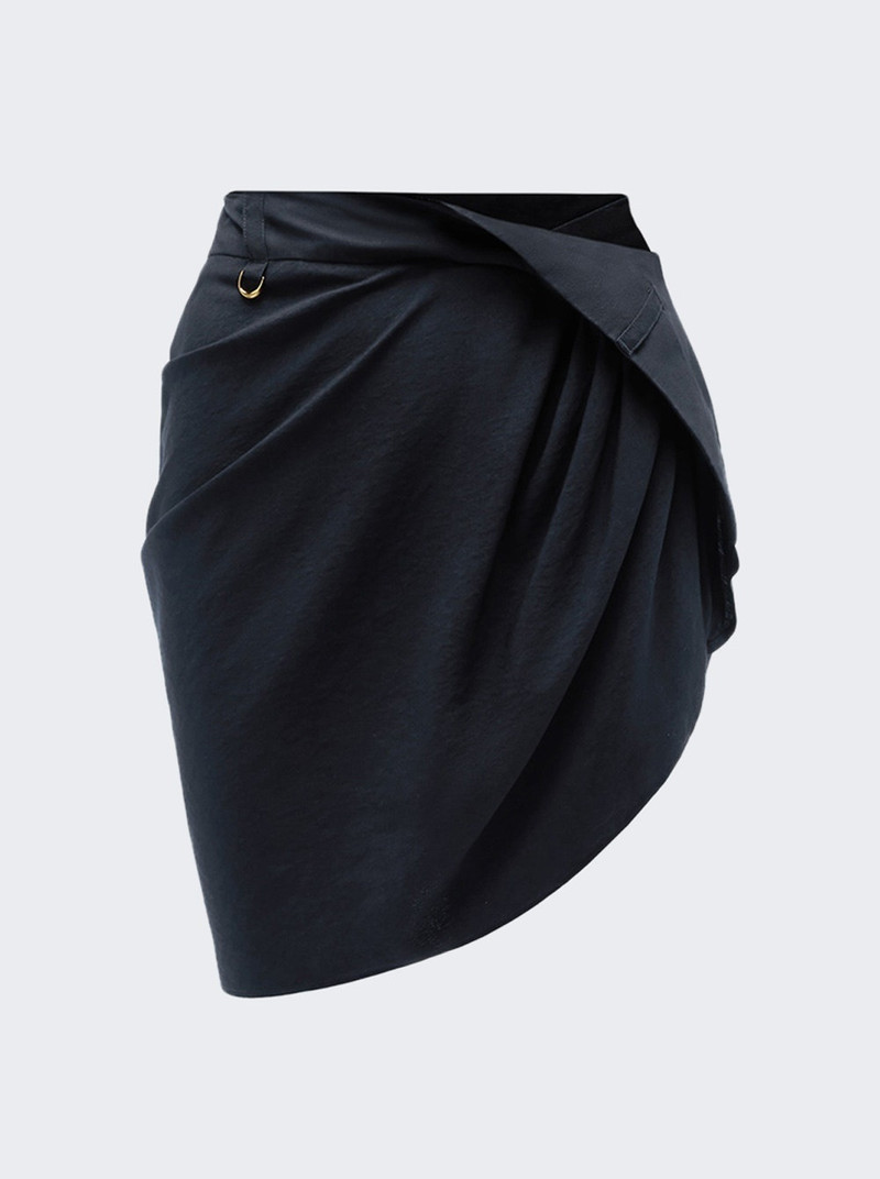 La Mini Jupe Saudade Skirt Dark Navy - 1