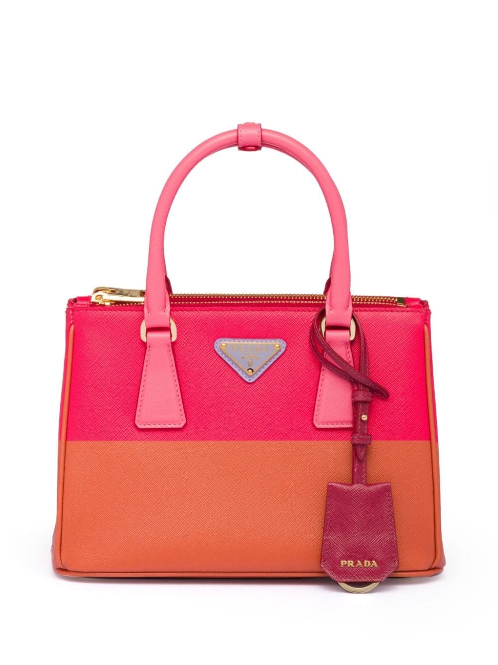 small Galleria Saffiano leather handbag - 1