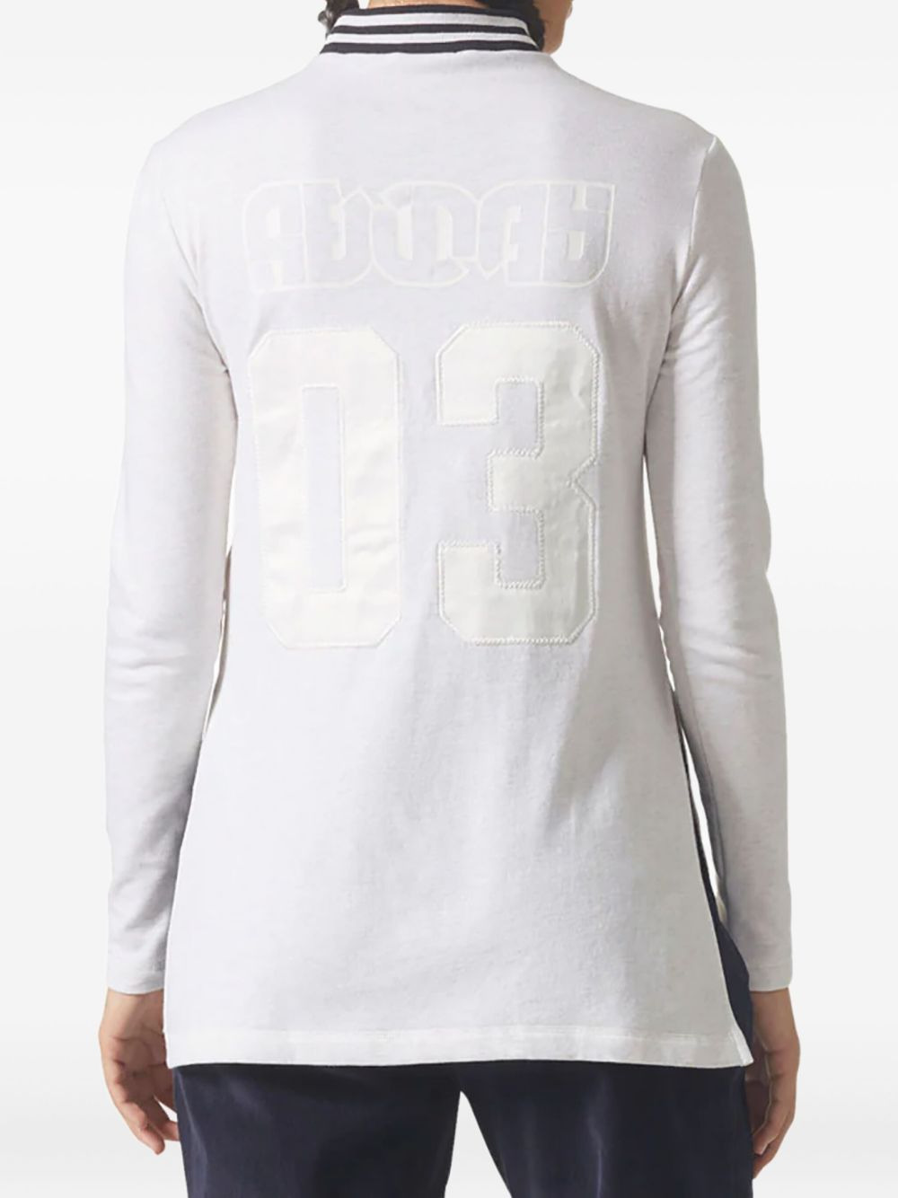 Stadium cotton-blend "White" T-shirt - 2
