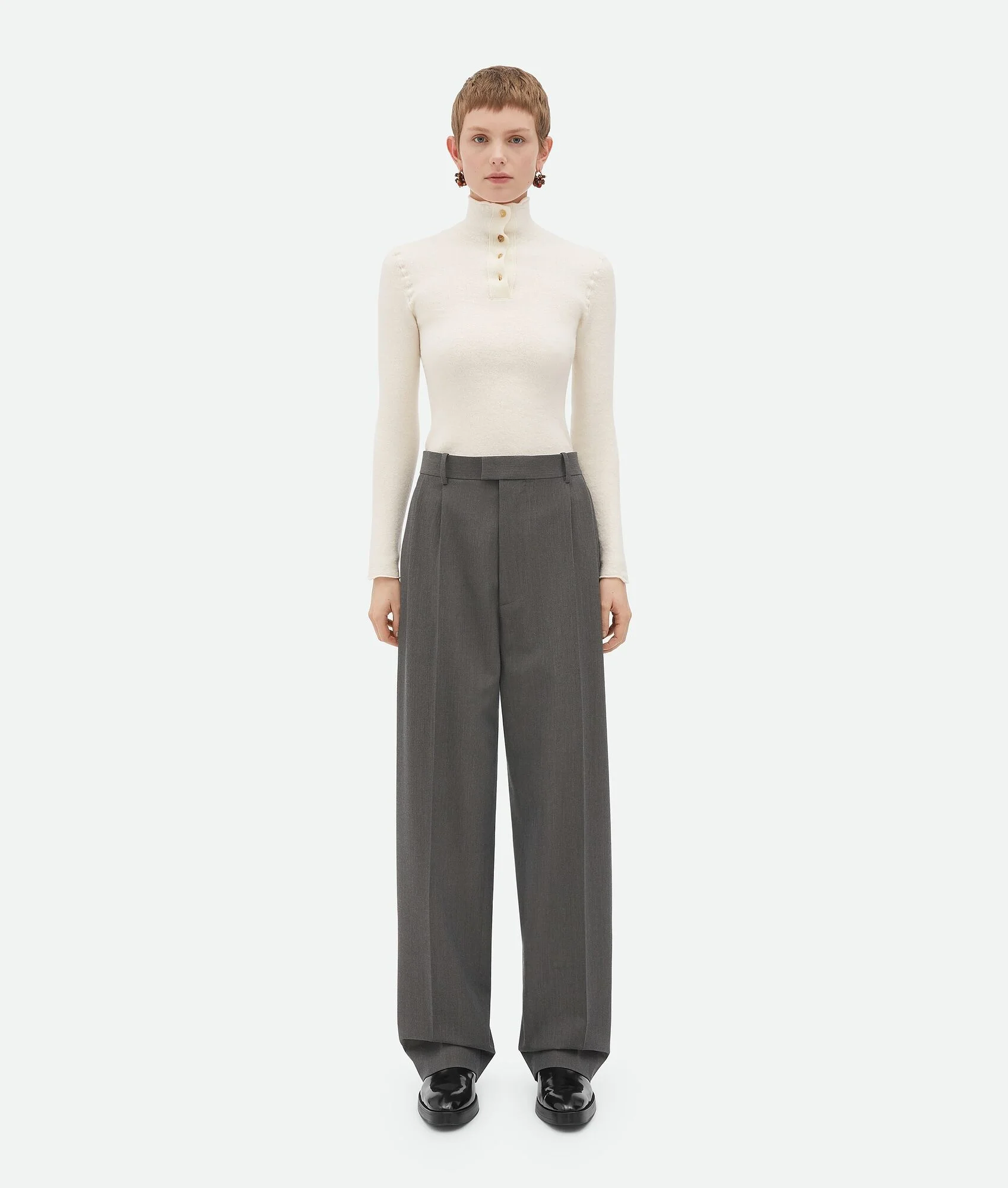 Light Wool Trousers - 1