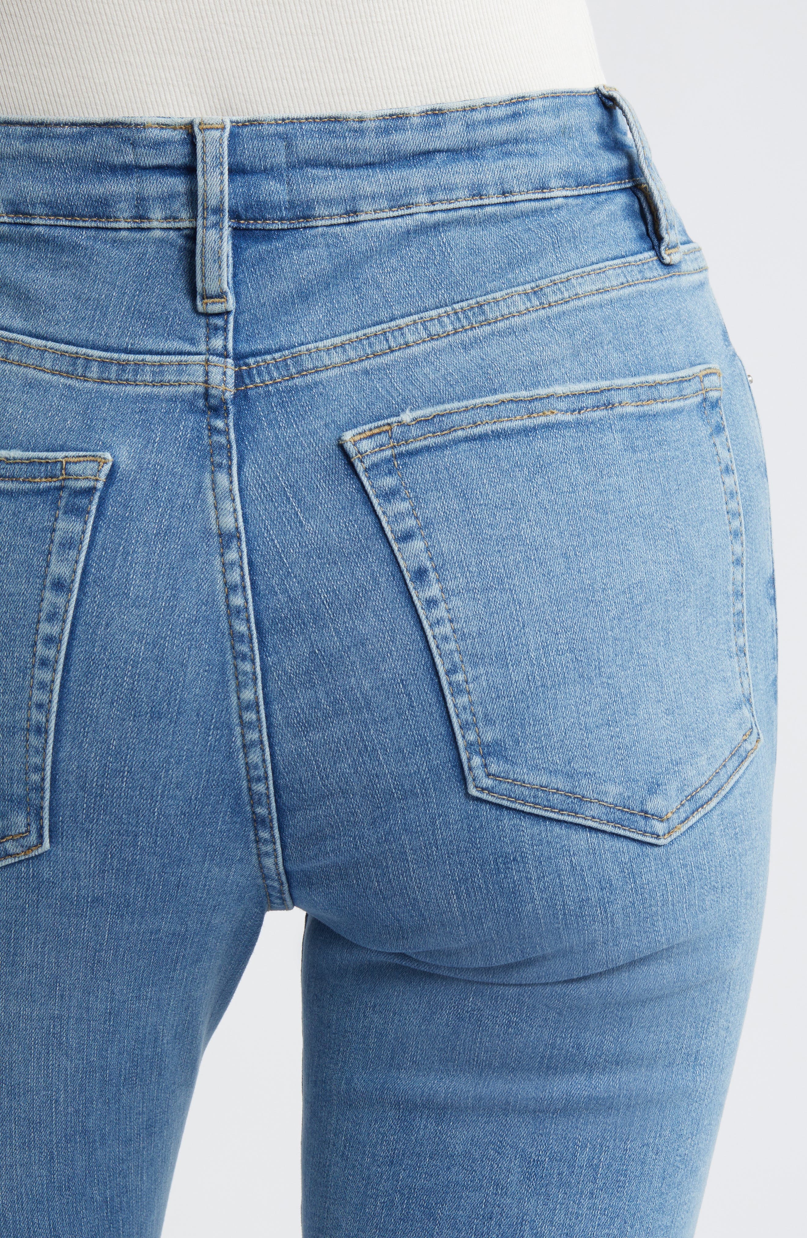 Le Crop Mini Bootcut Jeans - 4