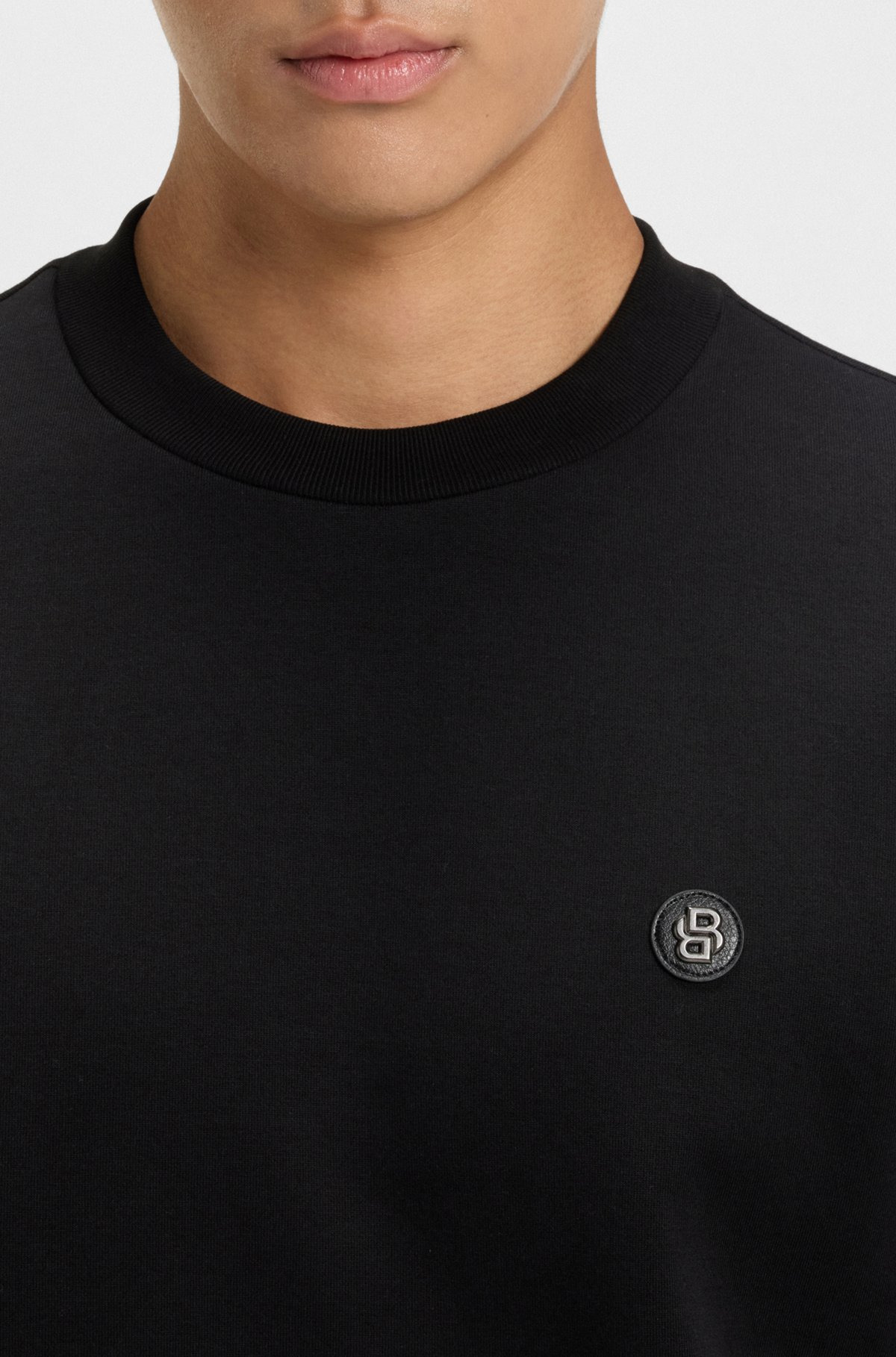 SWEATSHIRT WITH DOUBLE B MONOGRAM - 3