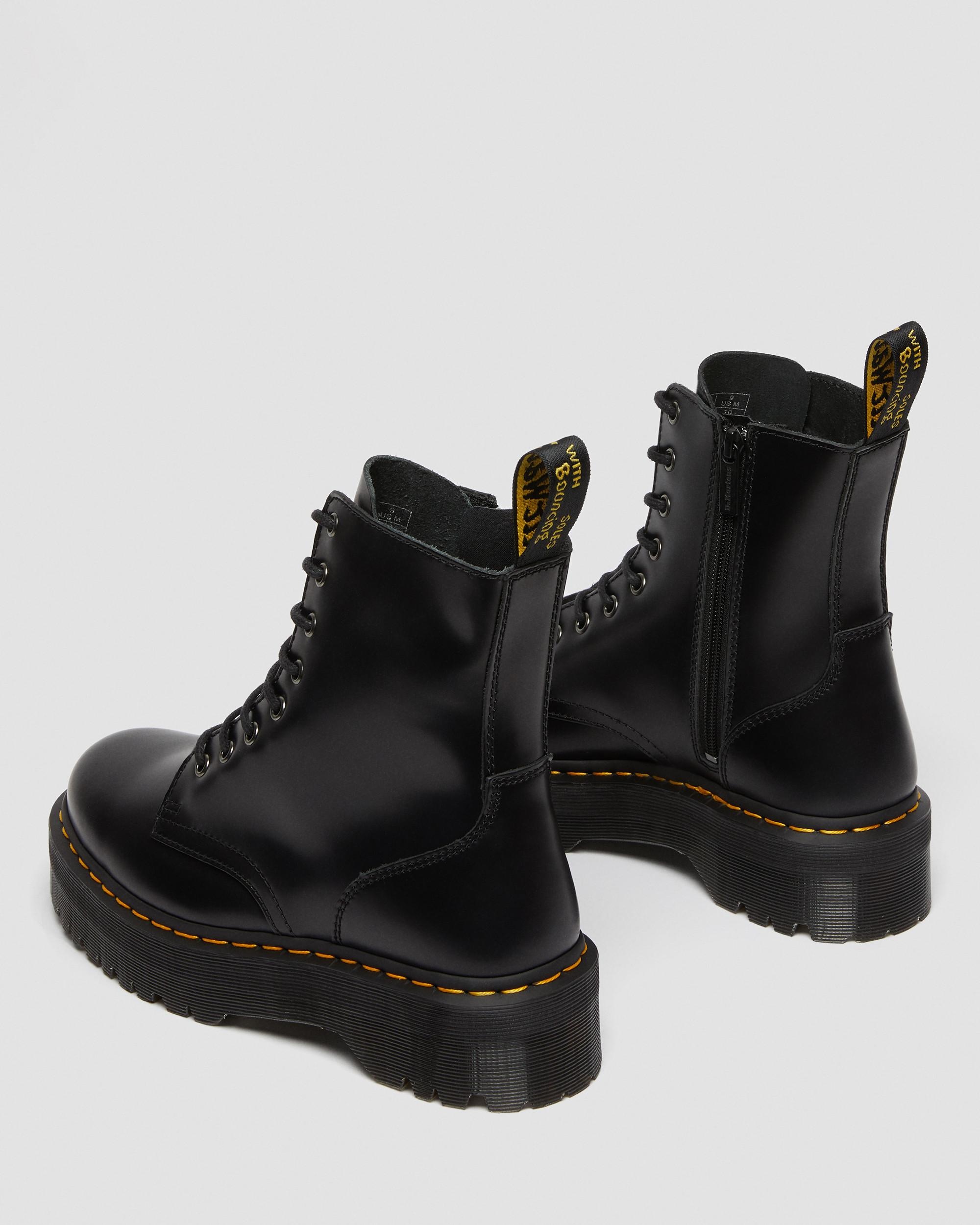 Jadon Boot Smooth Leather Platforms - 11