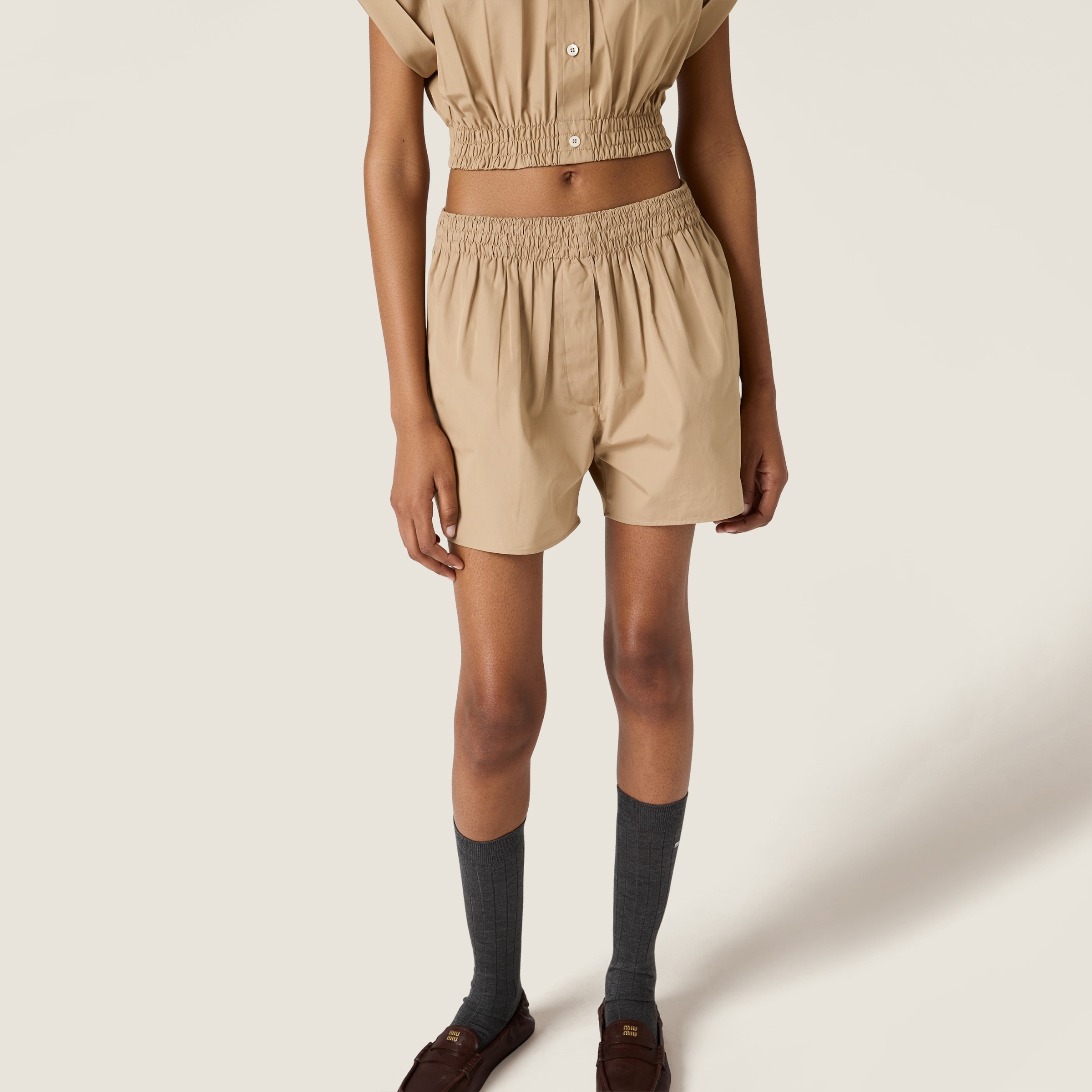 Poplin shorts - 5