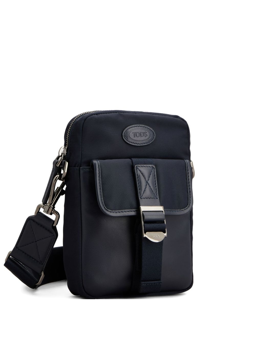 logo-appliqué messenger bag - 3