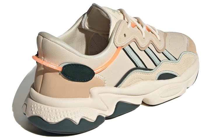 (WMNS) adidas originals Ozweego W 'Ecru Tint Shadow Green' IE1579 - 4