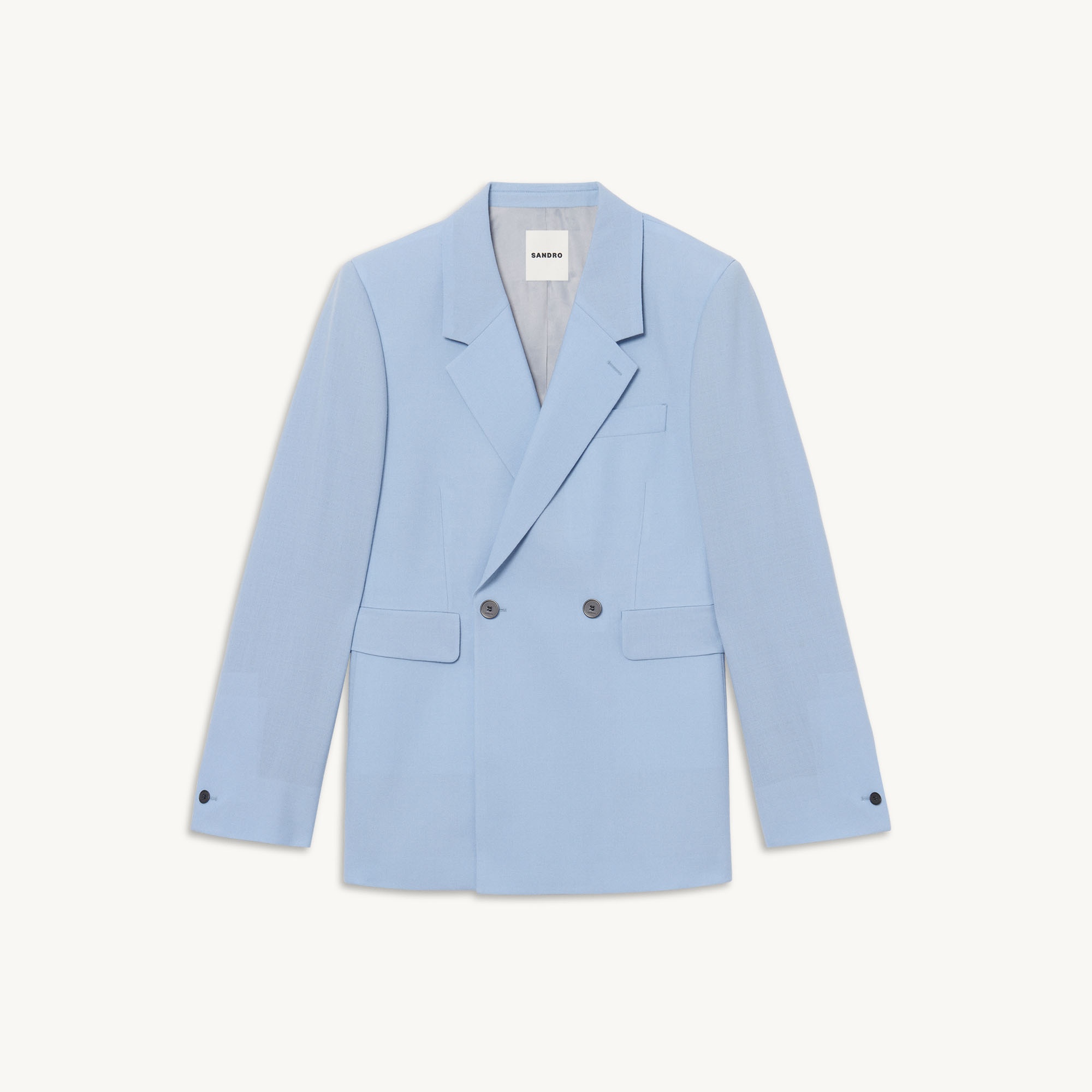 Double-breasted suit jacket - 1
