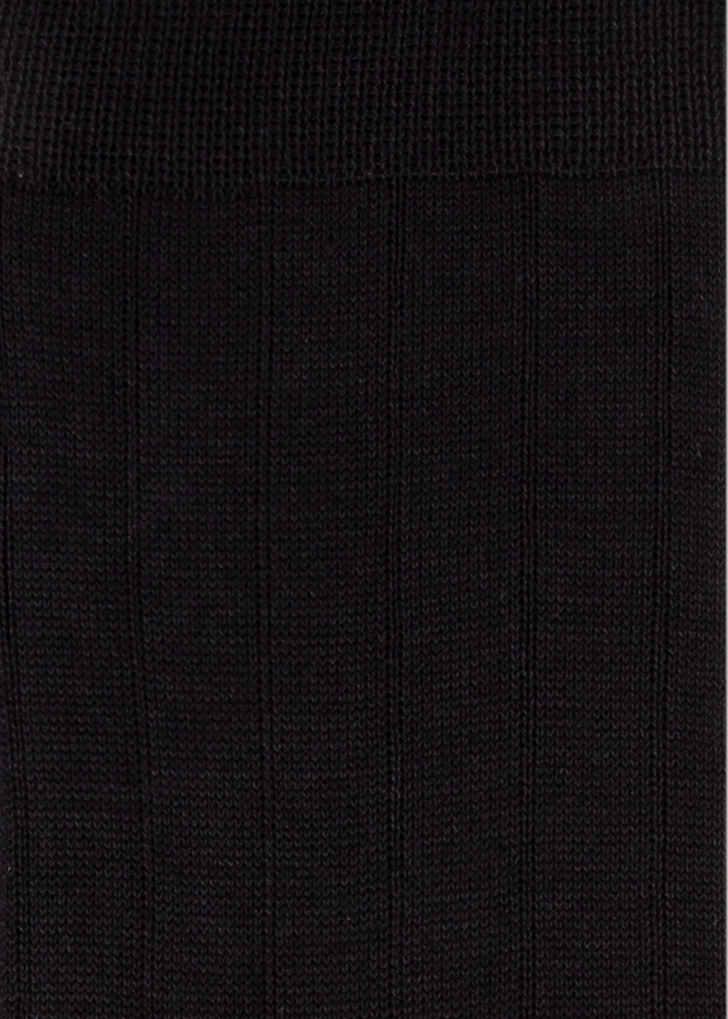 Black Cotton-Blend Ribbed Socks - 3