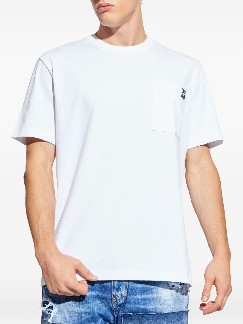 logo-print T-shirt - 3