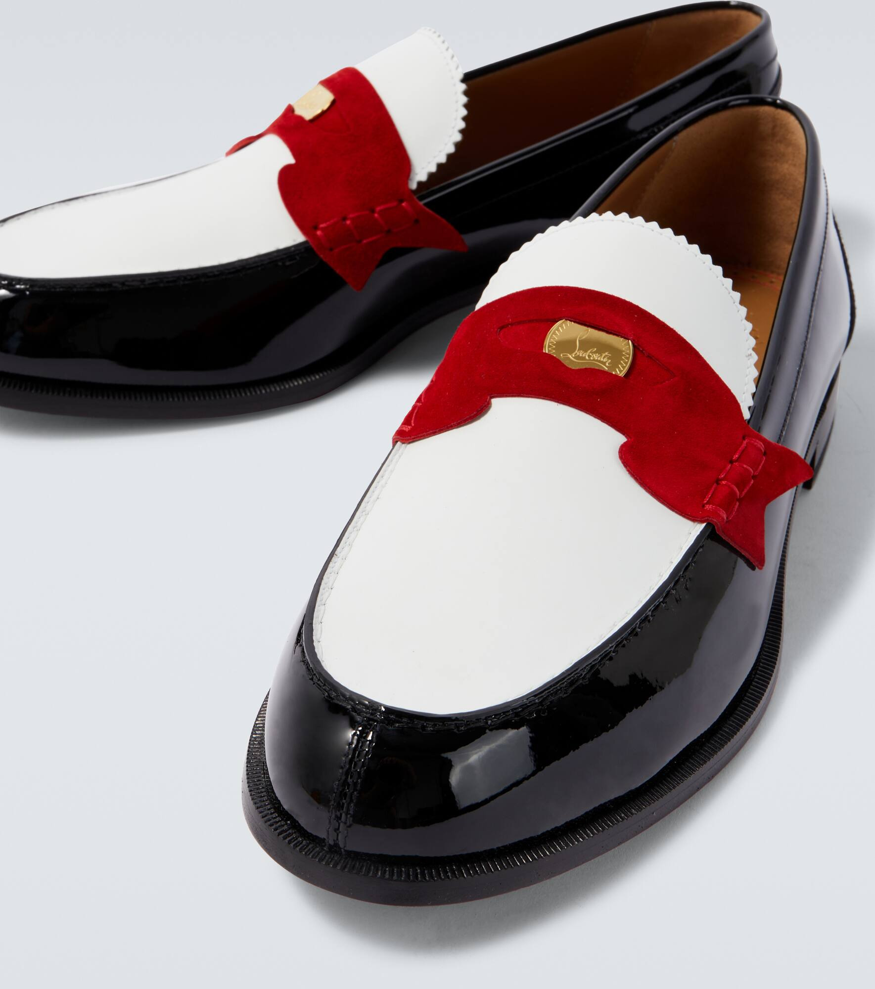 Penny patent leather penny loafers - 3