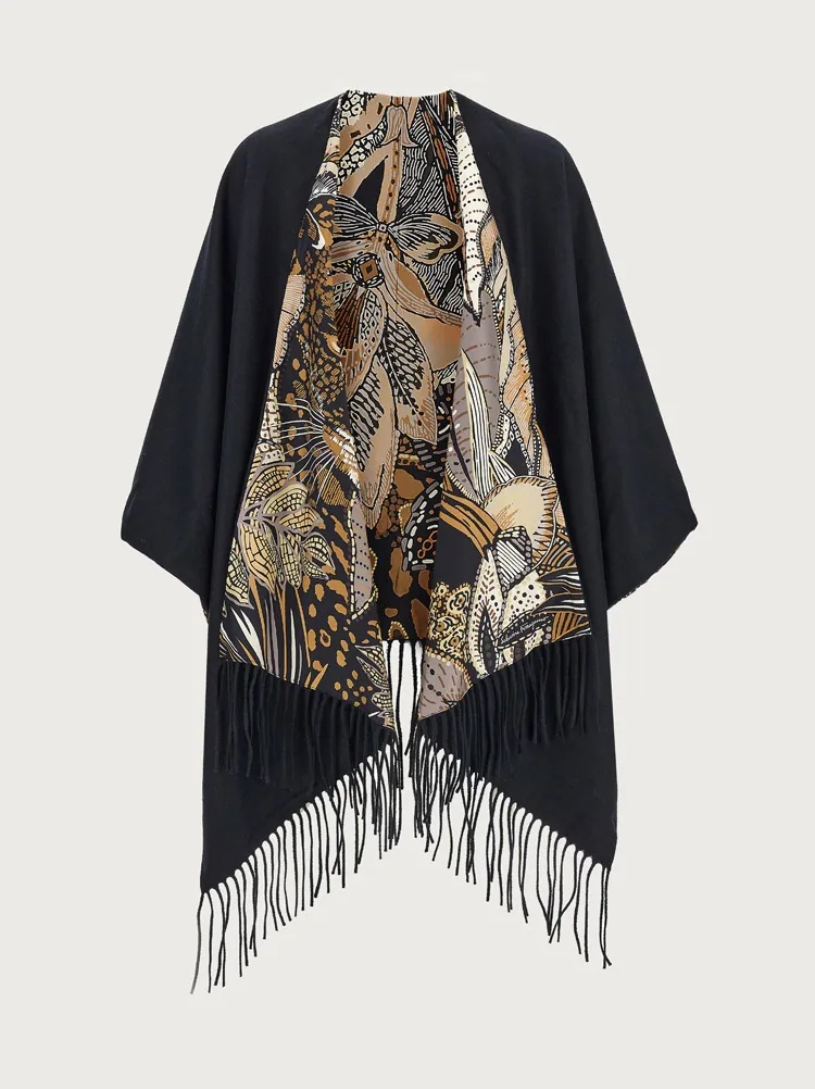 BATIK PRINT CAPE - 1