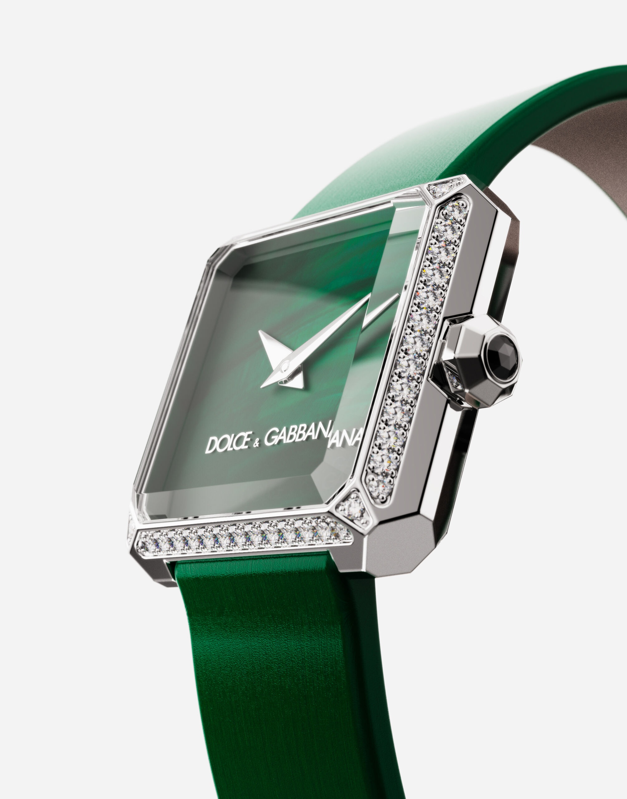Sofia steel watch with colorless diamonds - 2
