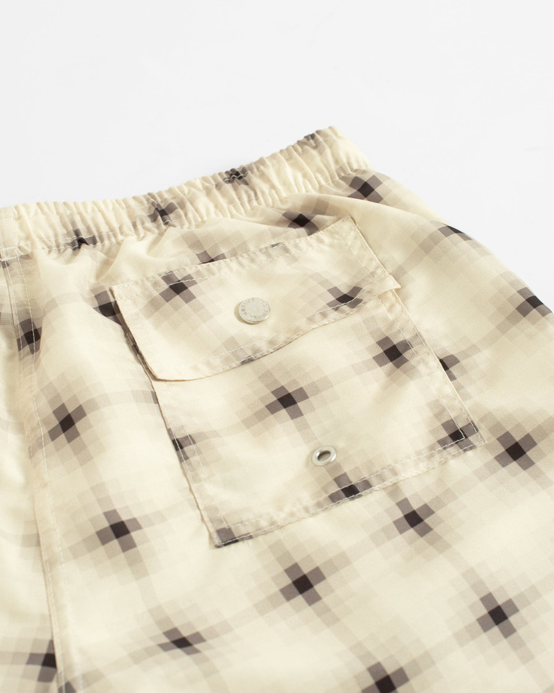 Ivory Digi Plaid Swim Trunk 4