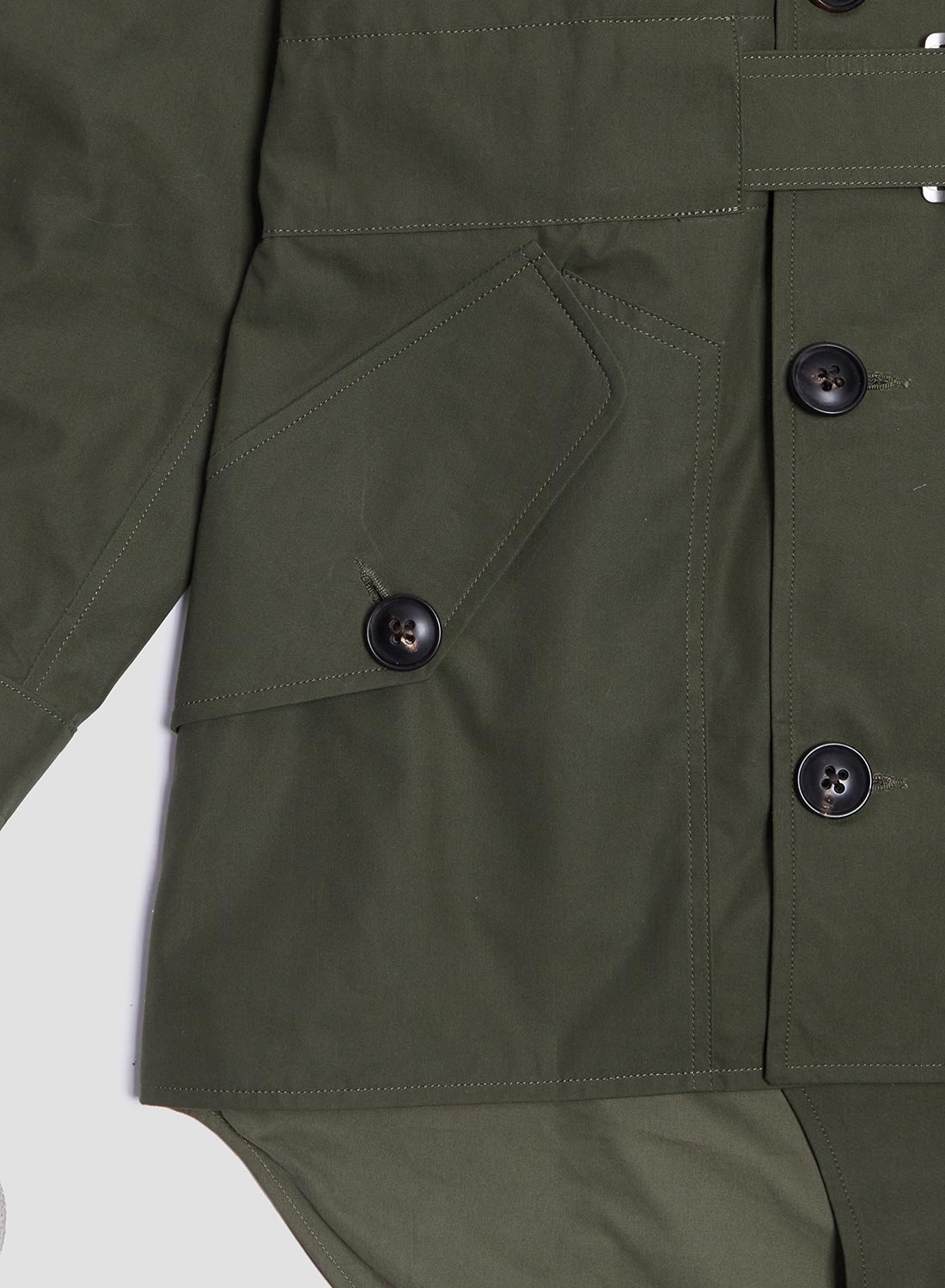 Cold Weather Parka in Olive - 4