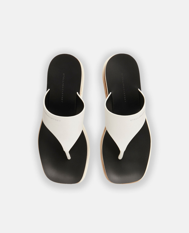 Sneak-Elyse Platform Thong Sandals 4