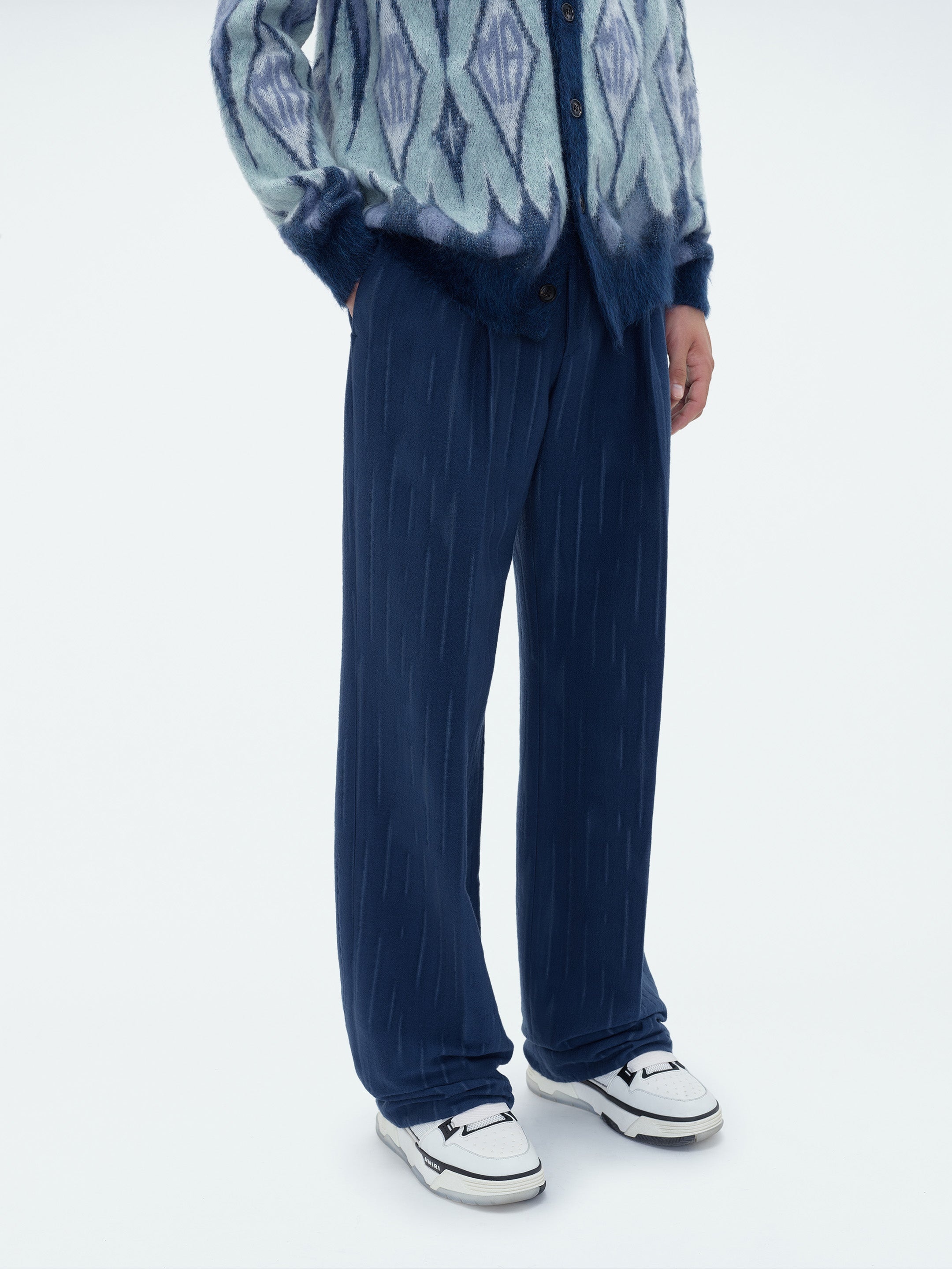 DOUBLE PLEAT TROUSER - 4