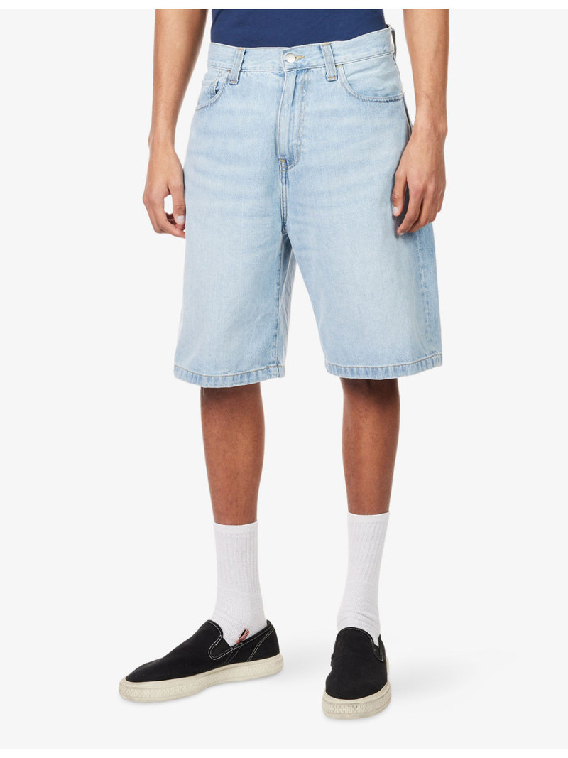 Landon Straight-Leg Denim Shorts 3