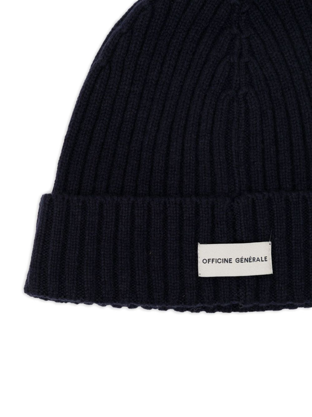 logo-patch beanie - 3