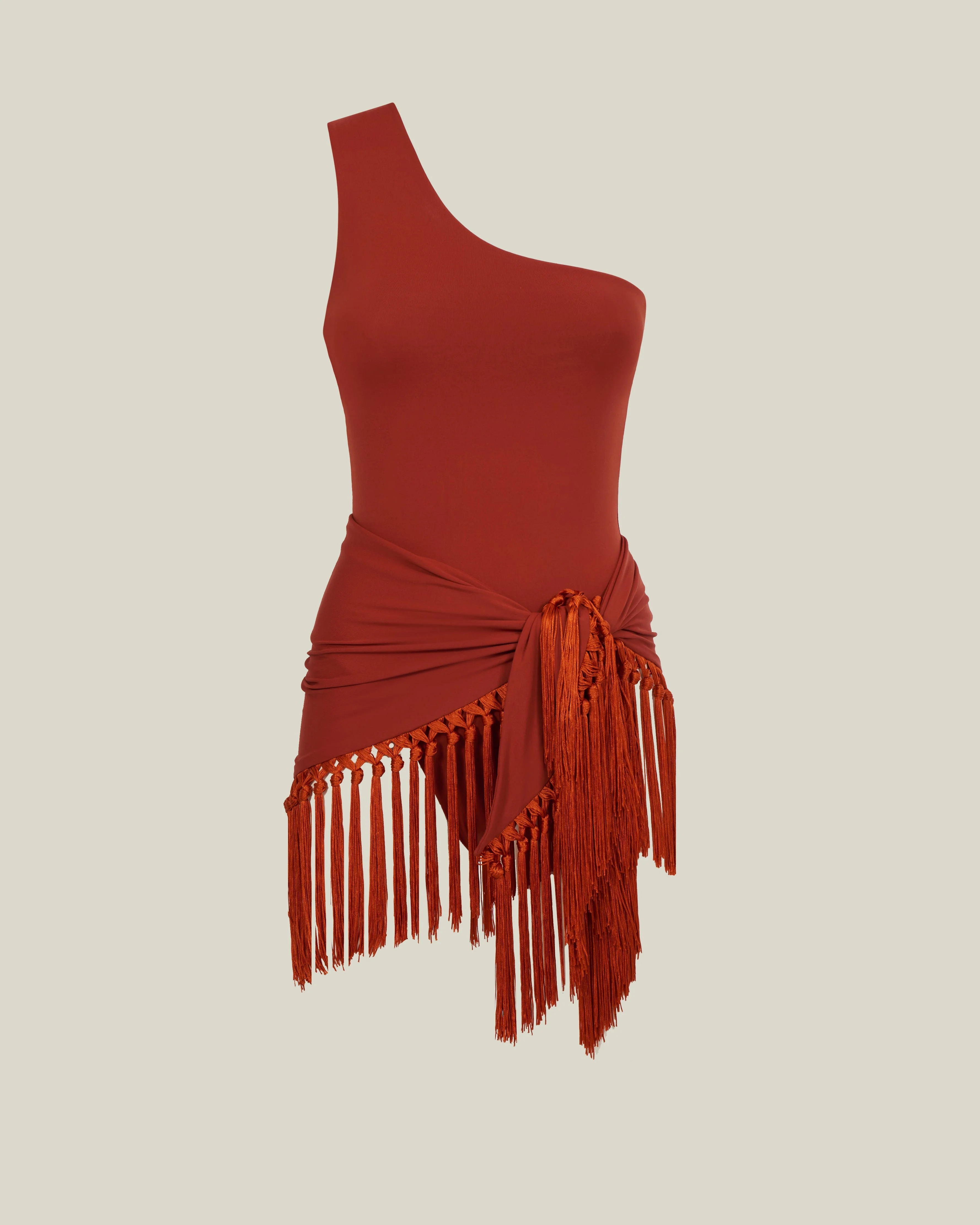 Yacare Swimsuit in Rust - 1