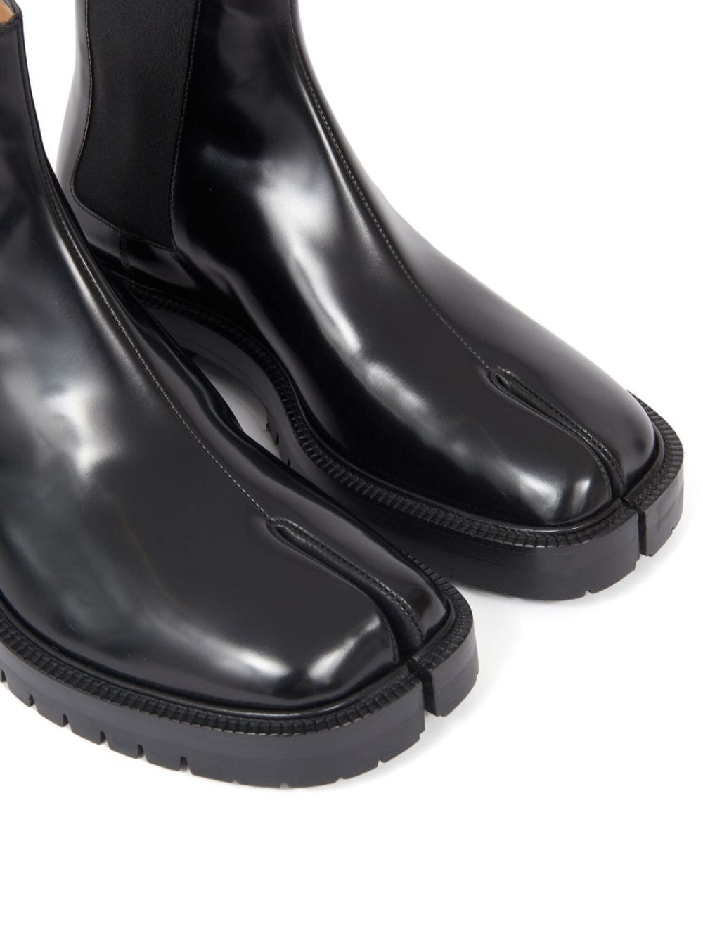 Tabi leather boots - 4