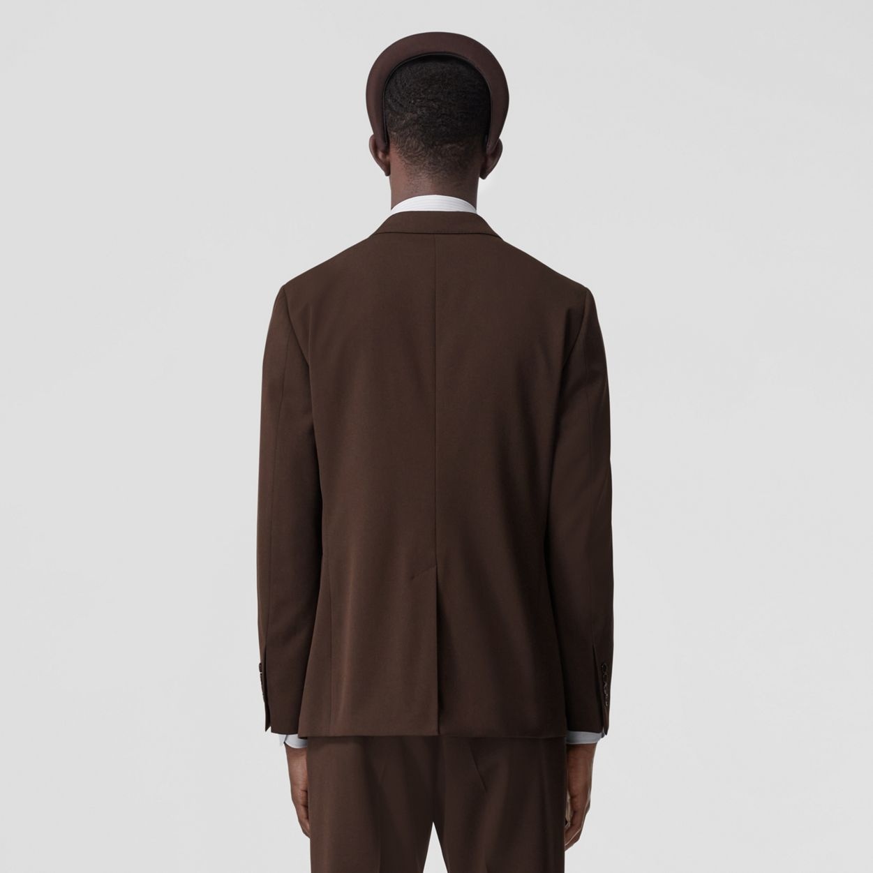 Slim Fit Wool Tailored Jacket - 4