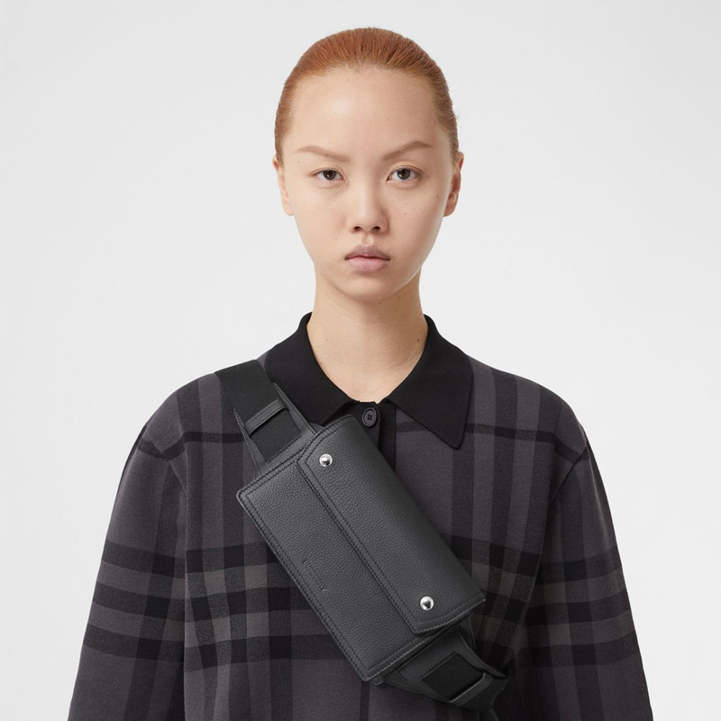 Grainy Leather Bum Bag 3