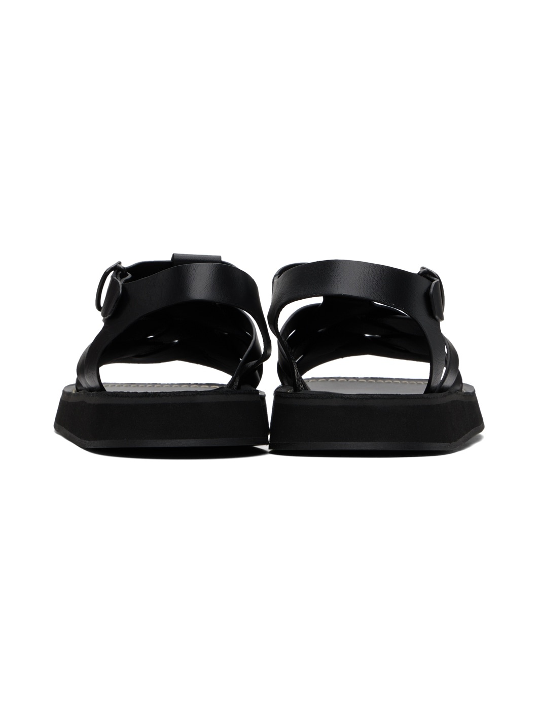 Black Beltra Sandals - 2