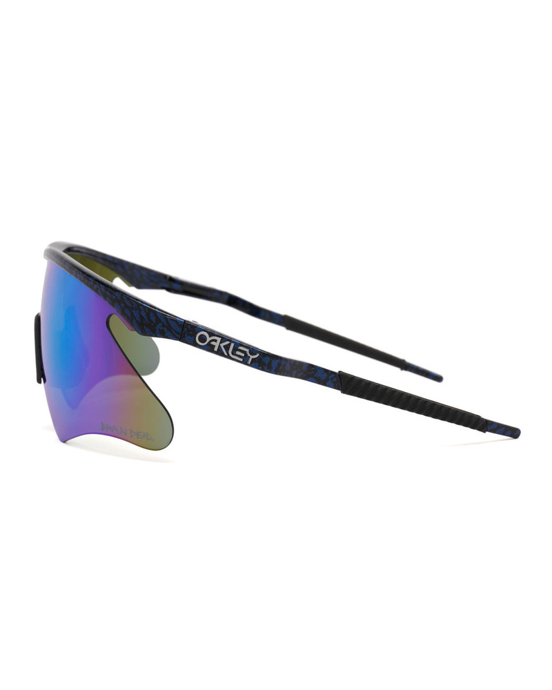 BRAIN DEAD Brain Dead x Oakley Mumbo Sunglasses - Planet X/Prizm Sapphire outlook