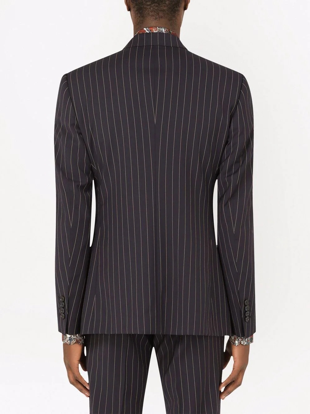 Sicily-fit double-breasted pinstripe suit - 4