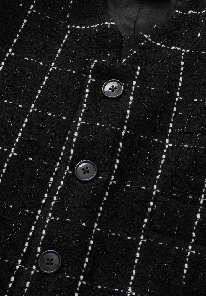 BLAZER 67 BLACK BOUCLÉ CHECK - 4