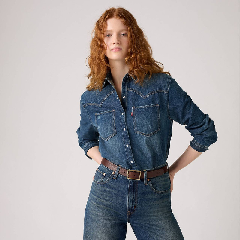 Levi's RECTANGLE BUCKLE BELT outlook