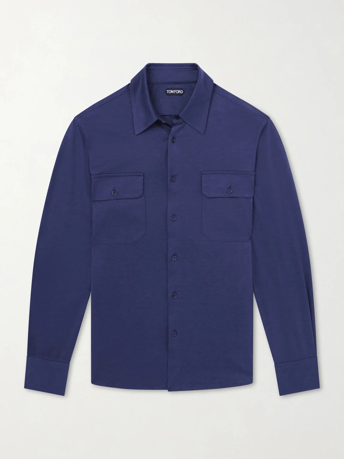 Silk and Cotton-Blend Shirt - 1