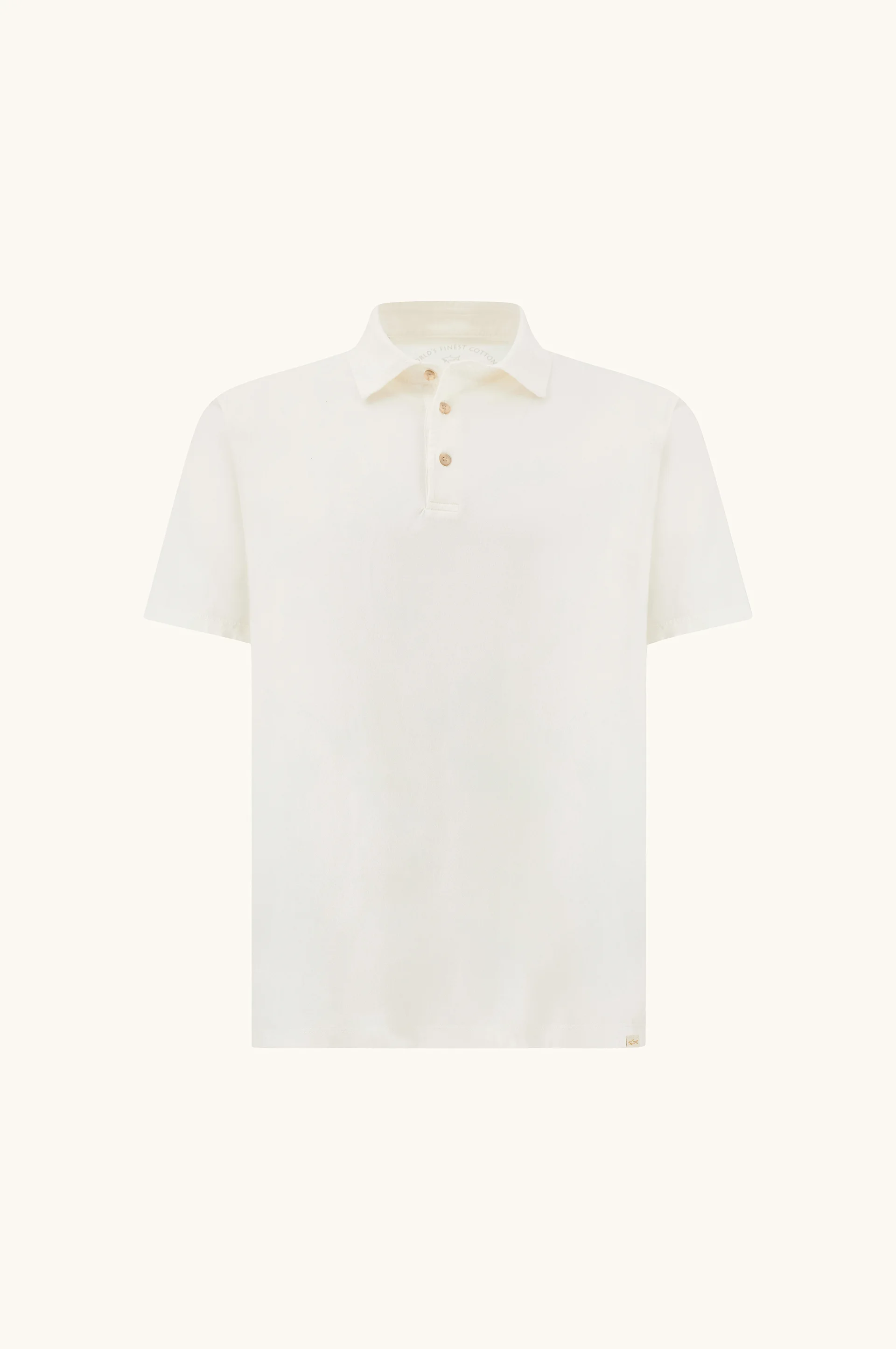 POLO SHIRT IN GARMENT‑DYED SUVIN COTTON - 1